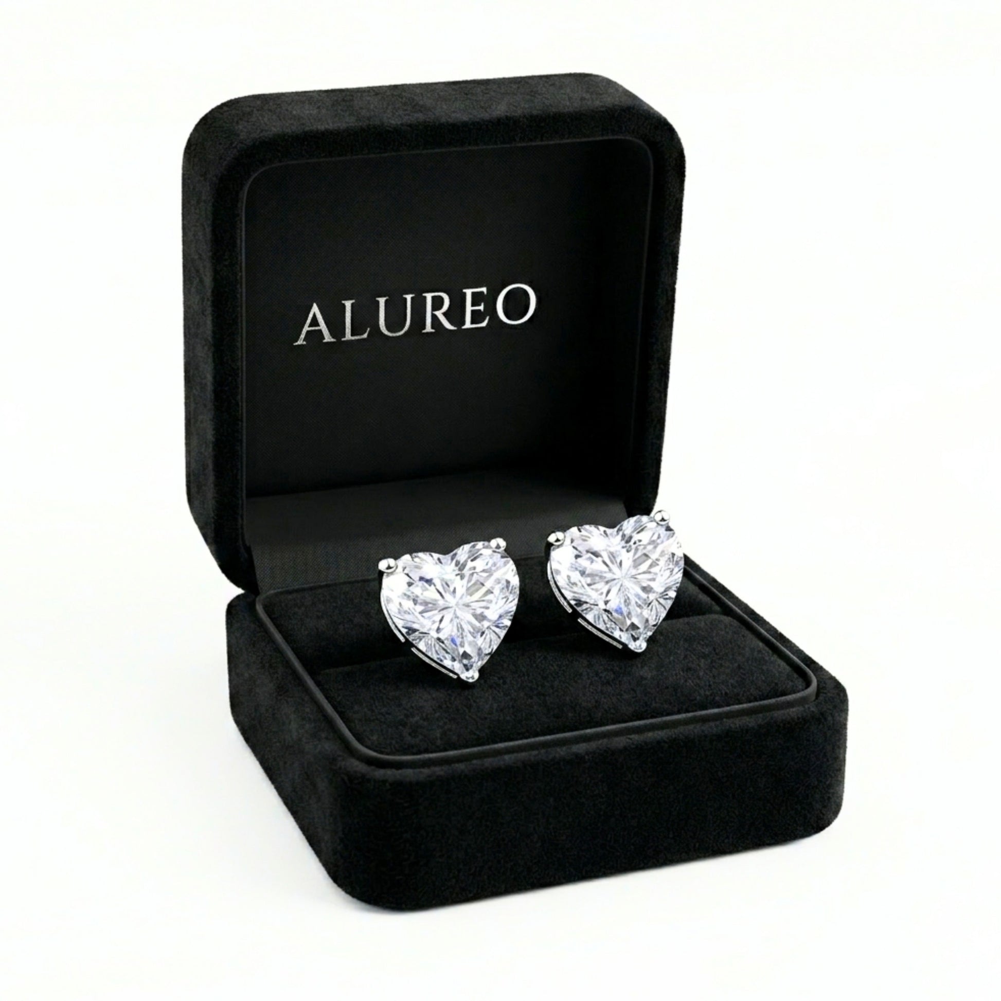Alureo Crystal Amour Earrings