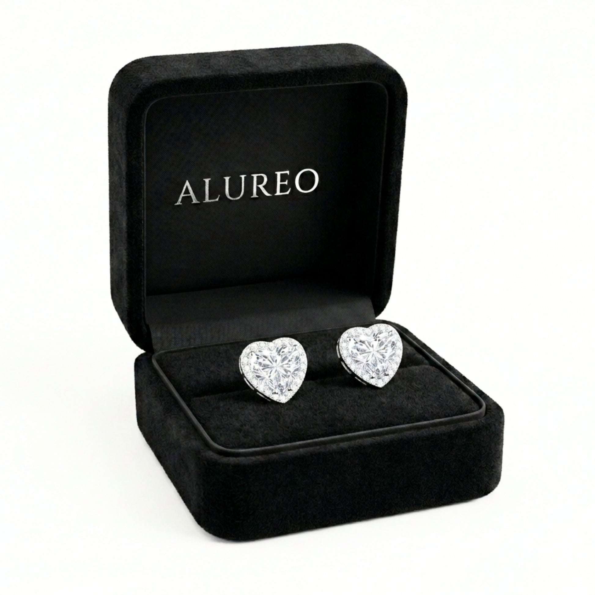 Alureo Crystal Halo Earrings