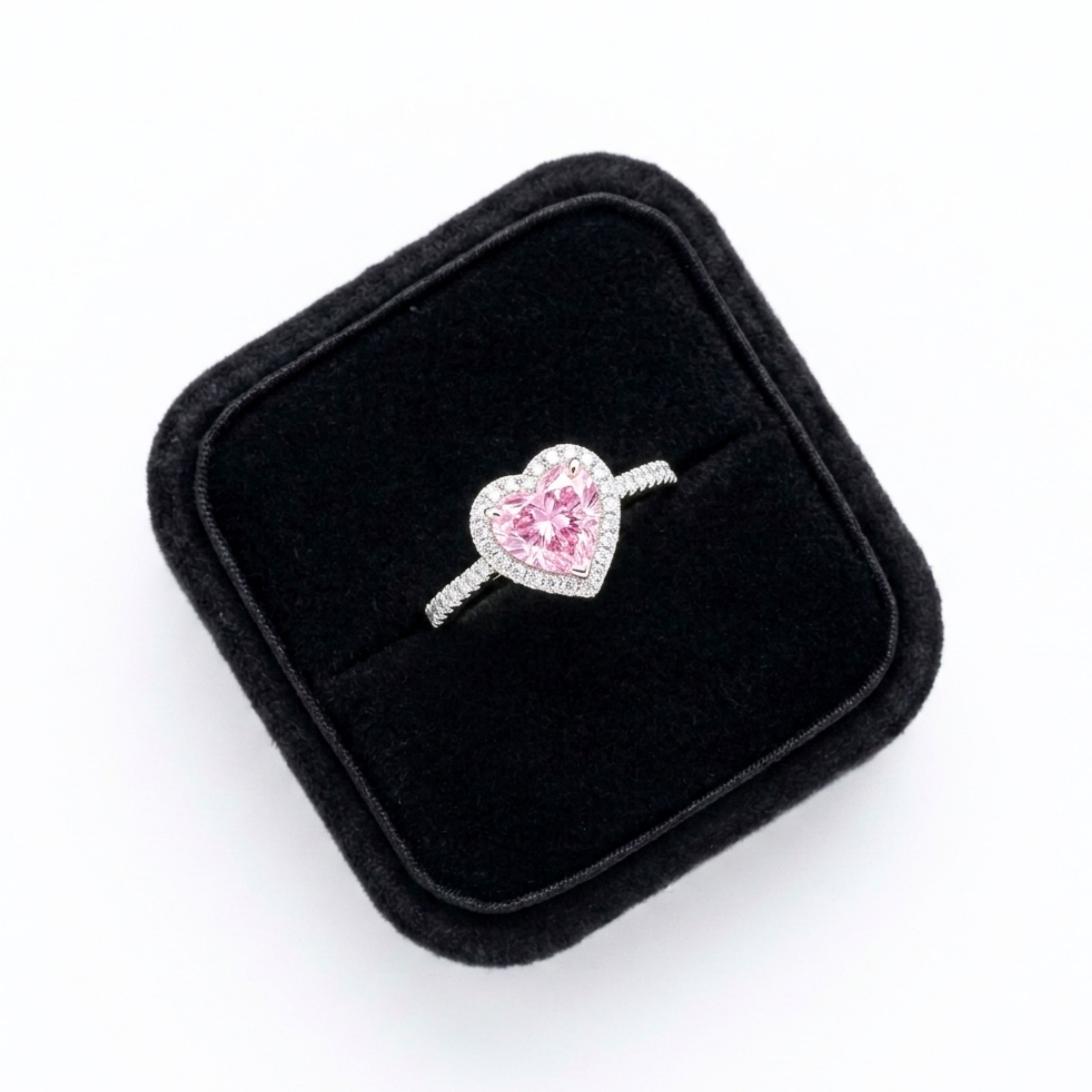Alureo Rosé Halo Ring