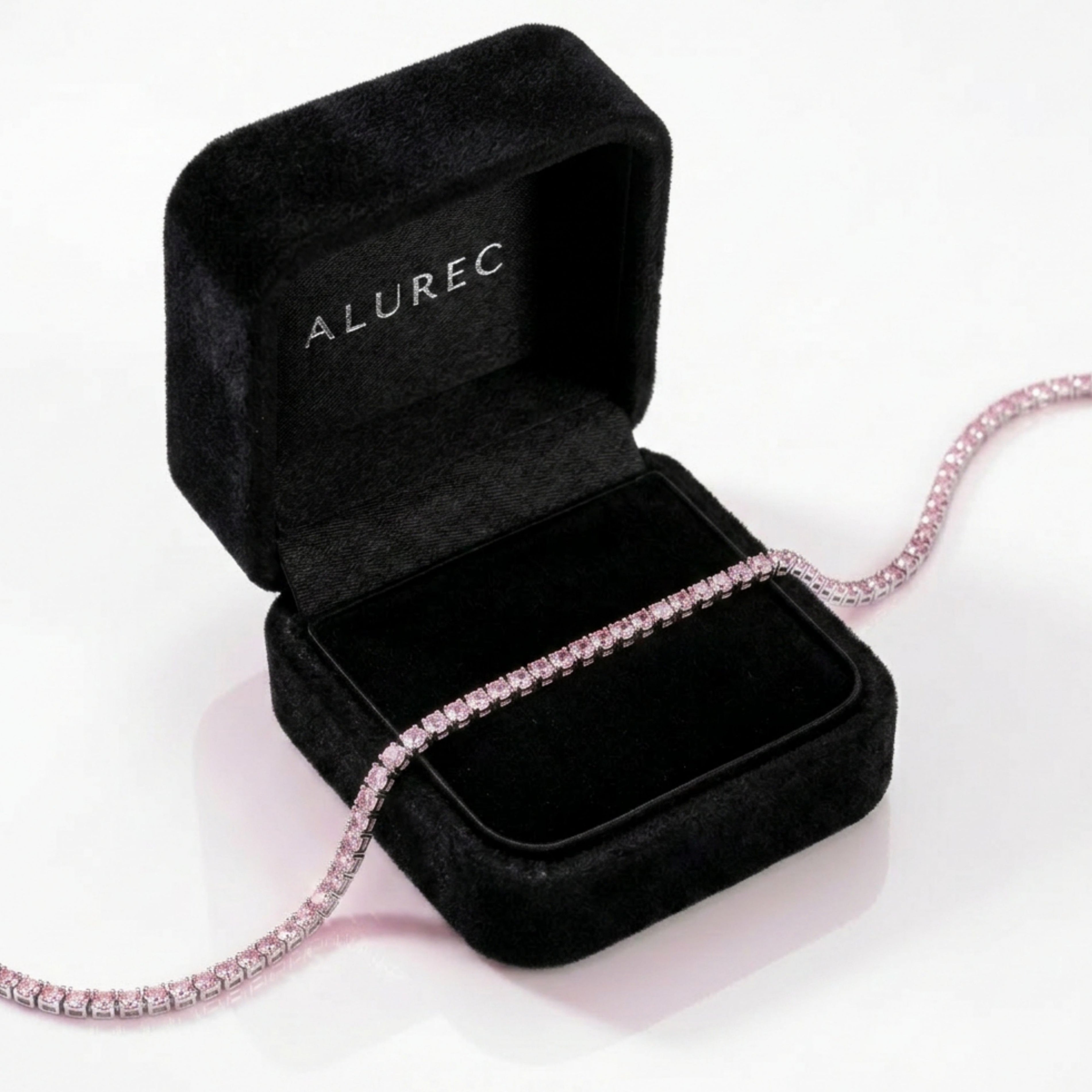 Alureo  Eternity Band Rose Bracelet
