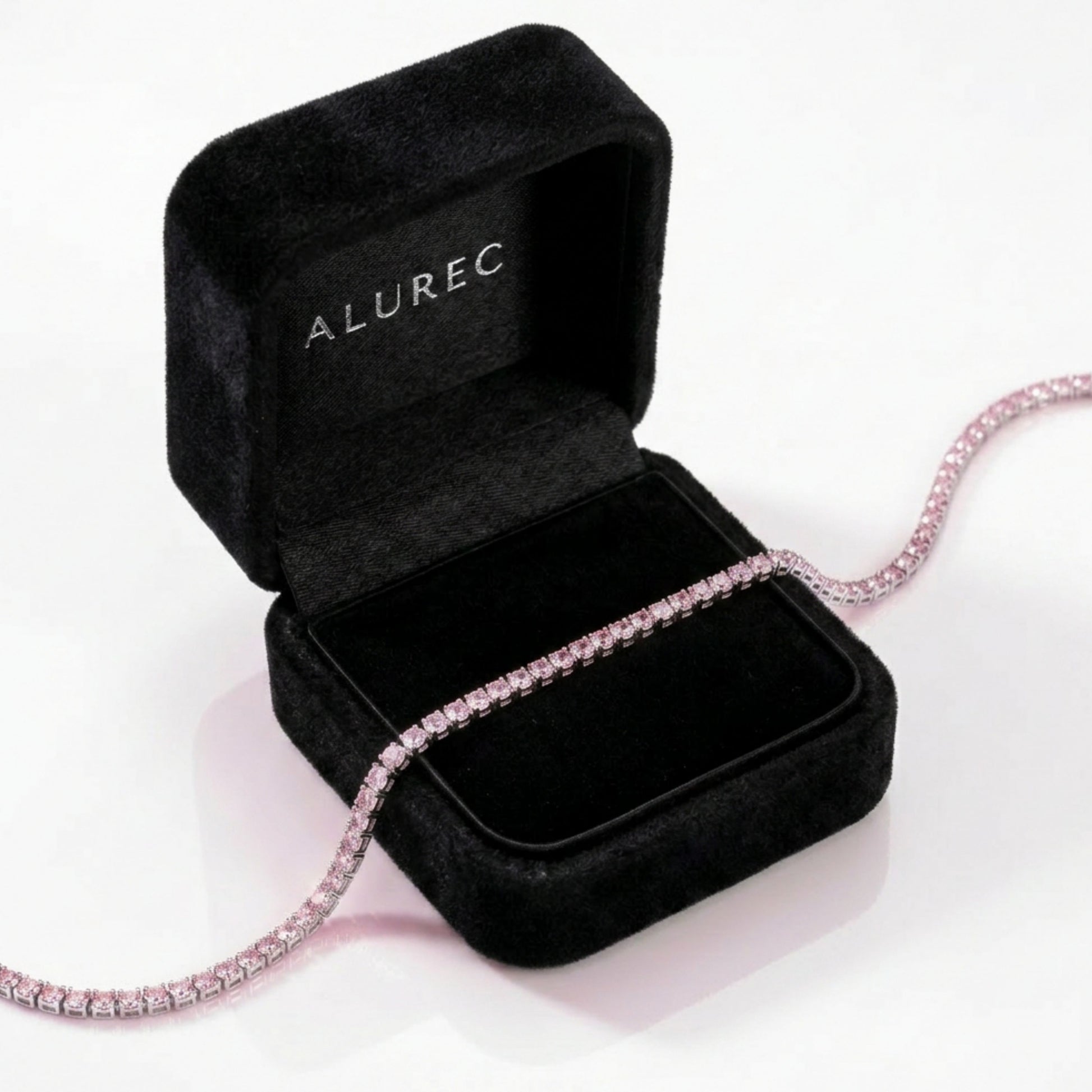 Alureo  Eternity Band Rose Bracelet